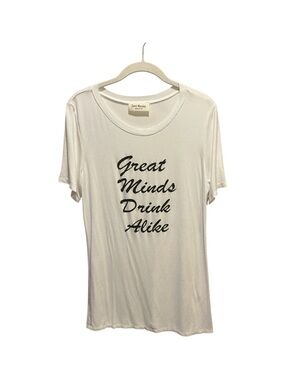 Saint Monday Women’s White Graphic 
T Shirt